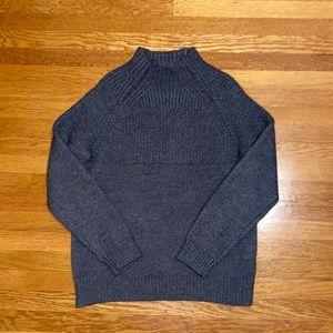 French Connection mock neck wool sweater